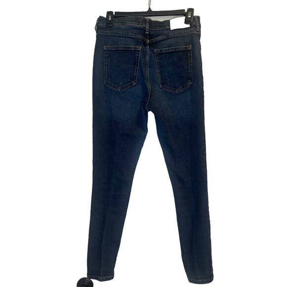 Women’s Everlane High Rise Skinny Ankle Medium Wash Denim Jeans Sz 29 Regular - Picture 3 of 9